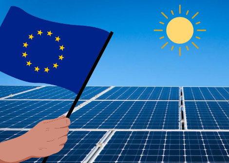 Tendência de desenvolvimento fotovoltaico europeu