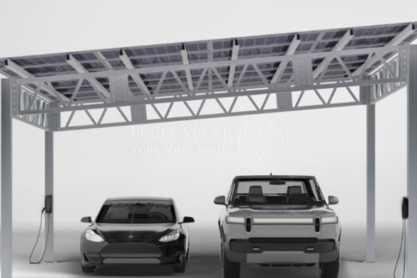 A EGRET Solar Company apresenta novas carports solares