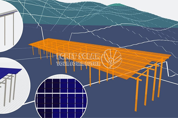 Egret Solar aprimora o rastreador, ferramentas de terreno para planejamento fotovoltaico em larga escala