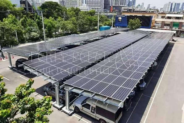 Por que a garagem solar em aço carbono se torna cada vez mais popular?