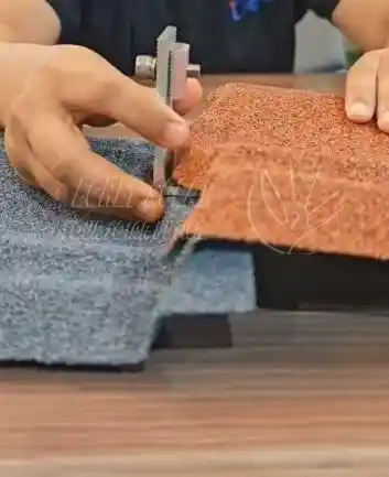 Você conhece o gancho de telhado de metal revestido com pedra solar？