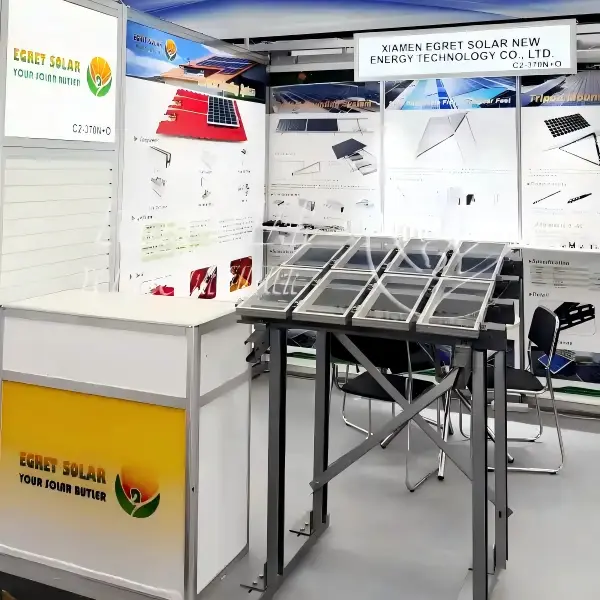 Como o Egret Soar aparece no Smarter E Europe 2026? Impressionado com os suportes de montagem solares Egret