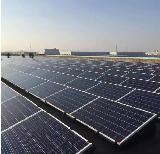 Suporte solar Ballsted de plástico HDPE