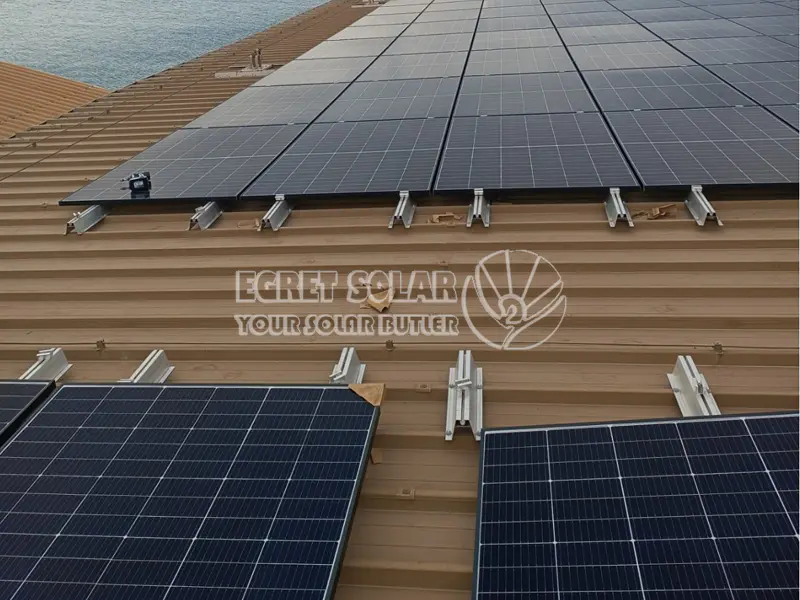 Mini Rail for Solar Panel Installation