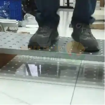 Solar Roof Mounting ZAM Walkway