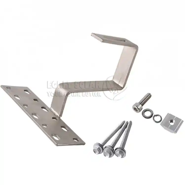 Ganchos de montagem solar fotovoltaica em telhados